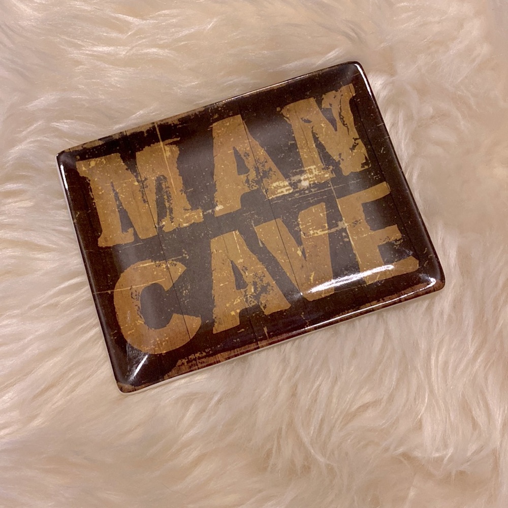 🆕”Man Cave” Catch-All Dish